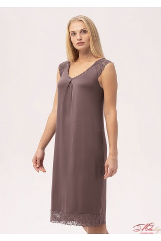 Сорочка з віскози та мережива Роксана 1362